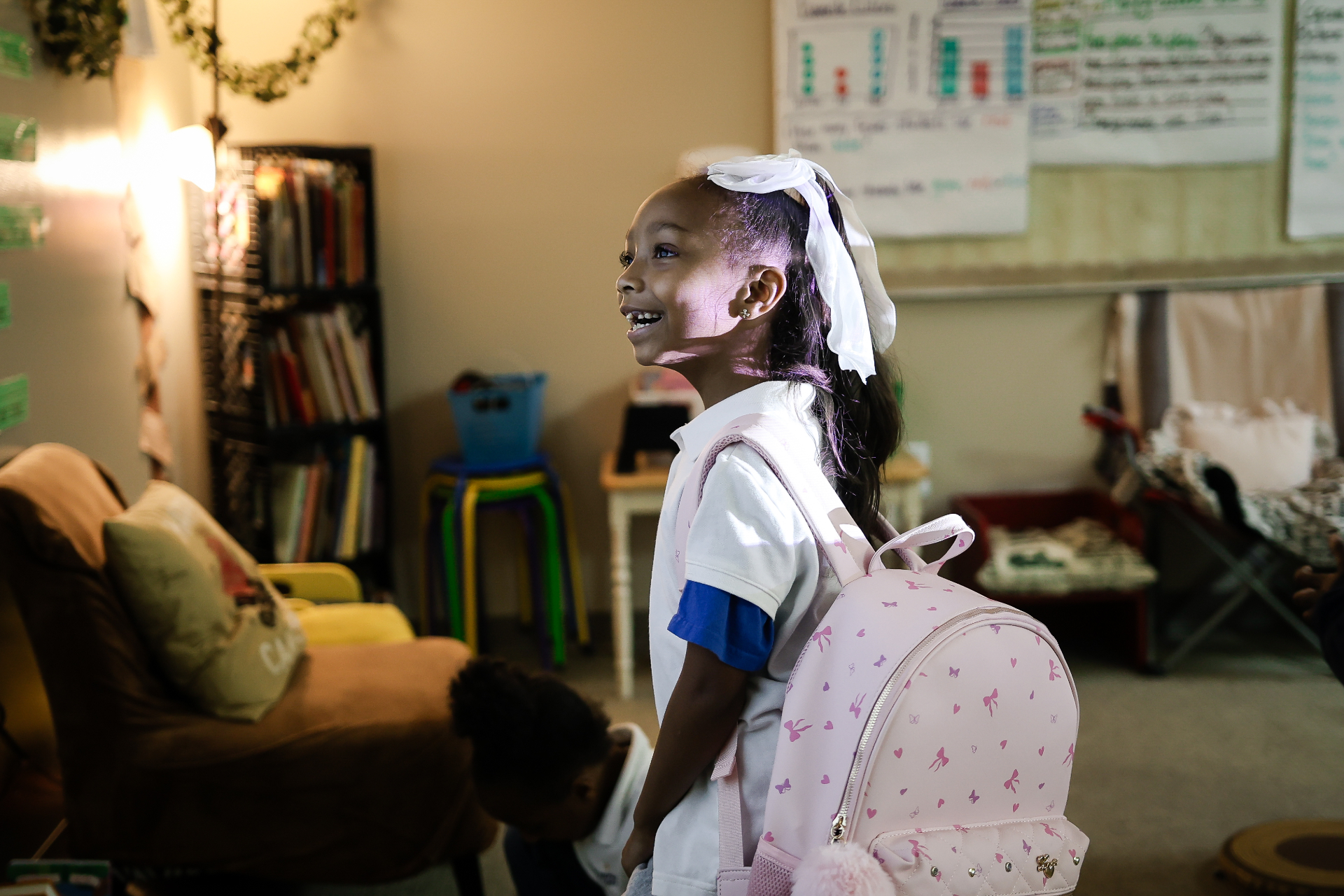 Angels In Progress Academy students